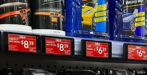 Které obchody s potravinami mají digitální cenovky?